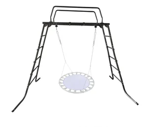 Plac zabaw do ogrodu Monkey Bars Deluxe metalowy stelaż - Place zabaw - miniaturka - grafika 1