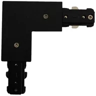 Oświetlenie warsztatowe - Light Prestige L łącznik czarny do szynoprzewodów LP-552-S-BK - miniaturka - grafika 1