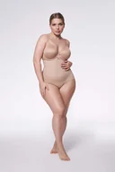 Majtki damskie - Figi 251 Basic High-Waish Panty Extra Naturalne - miniaturka - grafika 1
