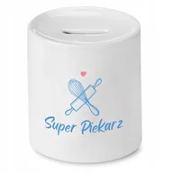 Skarbonki - Dla Stolarza Skarbonka na Urodziny Prezent z Nadrukiem ze Zdjęciem + Opakowanie na prezent (wzór 02) - miniaturka - grafika 1