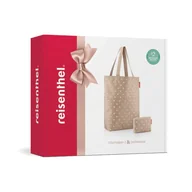 Torby i wózki na zakupy - Torba cityshopper 2, zestaw, metallic dots coffee RZD6050 - miniaturka - grafika 1