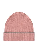 Czapki damskie - Timezone Czapka beanie, uniseks, różowy beżowy melanż, jeden rozmiar - miniaturka - grafika 1