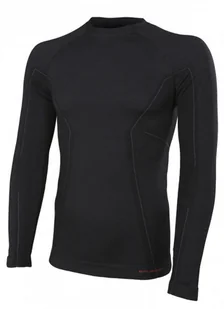 Męski longsleeve termoaktywny BRUBECK Active Wool - Koszulki sportowe męskie - miniaturka - grafika 1