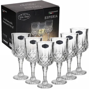 Zestaw kieliszków do wina Festa Italia 6 x 230ml Esperia, kieliszki do wina, kieliszki koktajlowe - Kieliszki - miniaturka - grafika 1