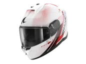 Kaski motocyklowe - Kask Integralny Shark Skwal I3 Speed-Tech Złamany Biały/Czerwony/CzarnyM - miniaturka - grafika 1