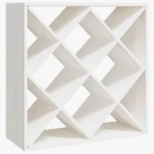 Regały - Skandynawski Regał Biały Na Wino R8-H89 - miniaturka - grafika 1