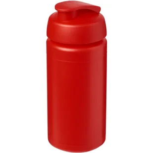 Bidon Baseline® Plus o pojemności 500 ml z wieczkiem zaciskowym i uchwytem - Shakery i bidony sportowe - miniaturka - grafika 1