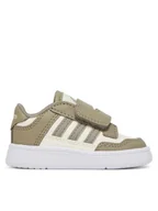 Buty dla dziewczynek - adidas Sneakersy Rapid Court JS3545 Zielony - miniaturka - grafika 1