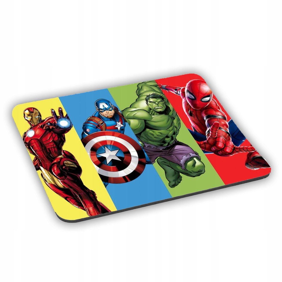 PODKŁADKA POD MYSZ AVENGERS HULK SPIDERMAN + Imię