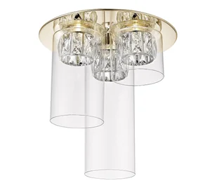 Zuma Line C0389-03F-F7AC - LED Żyrandol natynkowy GEM 3xLED/5W/230V mosiądz - Lampy sufitowe - miniaturka - grafika 1