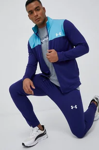 Under Armour dres sportowy męski kolor niebieski - Dresy męskie - miniaturka - grafika 1