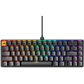Klawiatury - Glorious PC Gaming Race GMMK 2 Compact Fox Linear czarna GLO-GMMK2-65-FOX-B - miniaturka - grafika 1