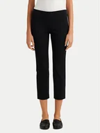Spodnie damskie - LAUREN RALPH LAUREN Spodnie materiałowe Skinny Fit Streç Pantolon 200687713003 Czarny Regular Fit - miniaturka - grafika 1