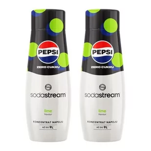 Syrop SODASTREAM Pepsi Max Limonka 2 x 440 ml - Syropy i koncentraty owocowe - miniaturka - grafika 1