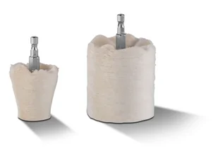 PARKSIDE® Akcesoria do szlifowania lub polerowania, uchwyt Ø 6,3 mm (Zestaw do polerowania, 2-częściowy) - Szlifierki i polerki - miniaturka - grafika 1