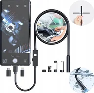Mikroskopy i lupy - ENDOSKOP KAMERA INSPEKCYJNA 1920P HD DO TEL Android iOS 9LED 5m 7.9mm IP67 - miniaturka - grafika 1