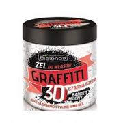 Kosmetyki do stylizacji włosów - Bielenda Graffiti 3D Żel Do Włosów Bardzo Mocny Czarna Rzepa 250g - miniaturka - grafika 1