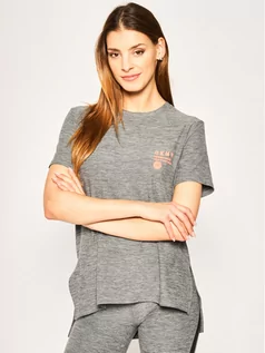 Koszulki i topy damskie - DKNY T-Shirt YI2422401 Szary Regular Fit - grafika 1