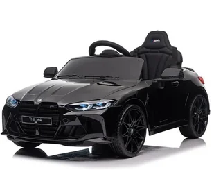 BMW m4 Czarny Auto na akumulator EVA Skóra pilot - Pojazdy elektryczne dla dzieci - miniaturka - grafika 1