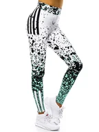Legginsy - Legginsy damskie miętowe OZONEE O/20434/B - Ozonee - miniaturka - grafika 1
