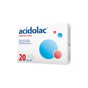 Polpharma Acidolac 20 Kaps. - Układ pokarmowy - miniaturka - grafika 1