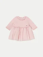 Sukienki i spódniczki dla dziewczynek - Mayoral Sukienka elegancka 2806 Różowy Regular Fit - miniaturka - grafika 1