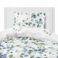 Pościel dla dzieci - Pościel Flanela 160x200 100% Bawełna Detexpol 5626A Kwiaty - miniaturka - grafika 1