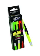 Długopisy - WEDO 261610499 długopis 3 w 1 z rysikiem, długopisem i zakreślaczem tekstowym, (4 sztuki), neonowy żółty, neonowy zielony, neonowy róż, neonowy pomarańczowy - miniaturka - grafika 1