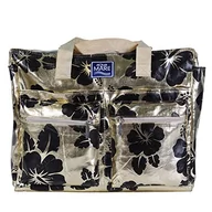 Torebki damskie - Aqua di Mare Damska torba plażowa 22774, złoto-czarna, z?oty - czarny - miniaturka - grafika 1