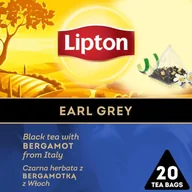 Herbata - Lipton Czarna herbata z bergamotką Earl Grey 32 g (20 torebek) - miniaturka - grafika 1