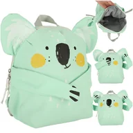 Gadżety dla graczy - Plecak Przedszkolaka Szkolny Koala Zielony - miniaturka - grafika 1