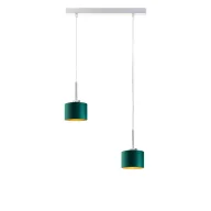 Lampy sufitowe - Lampa wisząca nad stół do salonu na stalowym stelażu - Cardona 7X - miniaturka - grafika 1