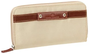TOM TAILOR Acc Yuma 10699 damski portfel z zamkiem błyskawicznym, 19 x 2 x 10 cm (szer. x wys. x gł.), beżowy - beżowy Beige20 - jeden rozmiar - Portfele - miniaturka - grafika 1
