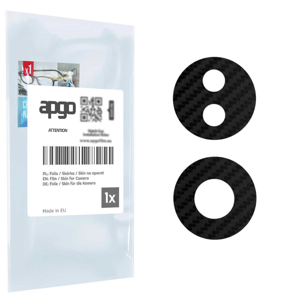 Folia naklejka skórka strukturalna na wyspę aparatu do Xiaomi Mix Flip - różne kolory na kamerę, obiektyw apgo SKINS Lens Protector