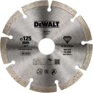 DeWalt TARCZA diamentowa 125mm DT3711 - Tarcze do pił - miniaturka - grafika 1