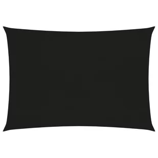 VidaXL Żagiel przeciwsłoneczny, 160 g/m, czarny, 3,5x5 m, HDPE 311737 VidaXL - Parasole ogrodowe - miniaturka - grafika 1