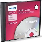 Pozostałe nośniki i napędy - Philips Płyta DVD+R 4,7GB 16X SLIM - 10 szt. - miniaturka - grafika 1