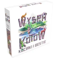 Gry planszowe - Lucky Duck Games Wyspa kotów: Kociaki i bestie - miniaturka - grafika 1