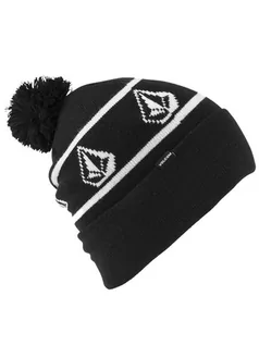 Czapki dla dzieci - Volcom Powder black czapka zimowa dla dzieci - grafika 1