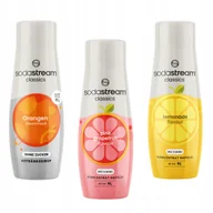 Syropy i koncentraty owocowe - Zestaw 3 koncentratów Sodastream Orange Zero + Grapefruit + Lemonade - miniaturka - grafika 1