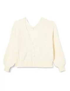 ONLY Damska kurtka z dzianiny Onlkatia L/S Structure Cardigan KNT Noos, Whitecap Gray/Detail:w. Melange, 3XL - Kurtki damskie - miniaturka - grafika 1