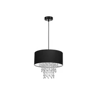 Lampy sufitowe - Milagro lampa wisząca ALMERIA BLACK/CHROME 1xE27 MLP6432 - miniaturka - grafika 1