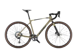 Rower gravelowy KTM X-Strada Elite Olive Grey Matt - M - Rowery - miniaturka - grafika 1