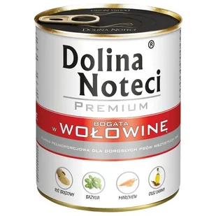 Dolina Noteci Premium Pies Wołowina puszka 800g 5900842012443 - Mokra karma dla psów - miniaturka - grafika 1