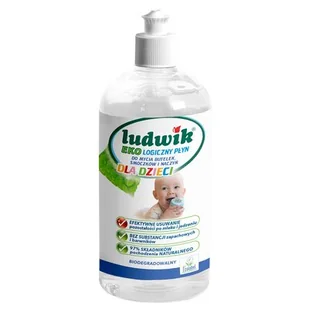 Ludwik Płyn do mycia smoczków, butelek i naczyń dla dzieci 475 ml - Płyny do naczyń - miniaturka - grafika 1