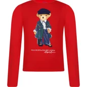 Bluzy dla dziewczynek - POLO RALPH LAUREN Bluzka | Regular Fit - miniaturka - grafika 1