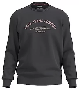 Pepe Jeans Męska bluza Medley Crew, Szary (Thunder), XXL - Bluzy męskie - miniaturka - grafika 1