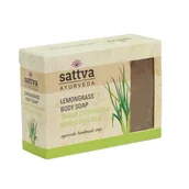 Mydła - Sattva Glicerynowe mydło do ciała Trawa Cytrynowa 125g - miniaturka - grafika 1
