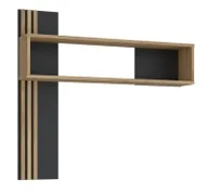 Półki do salonu - Półka drewniana ścienna dąb mauvella C5-K77 - miniaturka - grafika 1