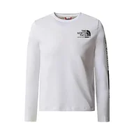 Bluzki damskie - THE NORTH FACE Graphic bluzka TNF White 128 - miniaturka - grafika 1